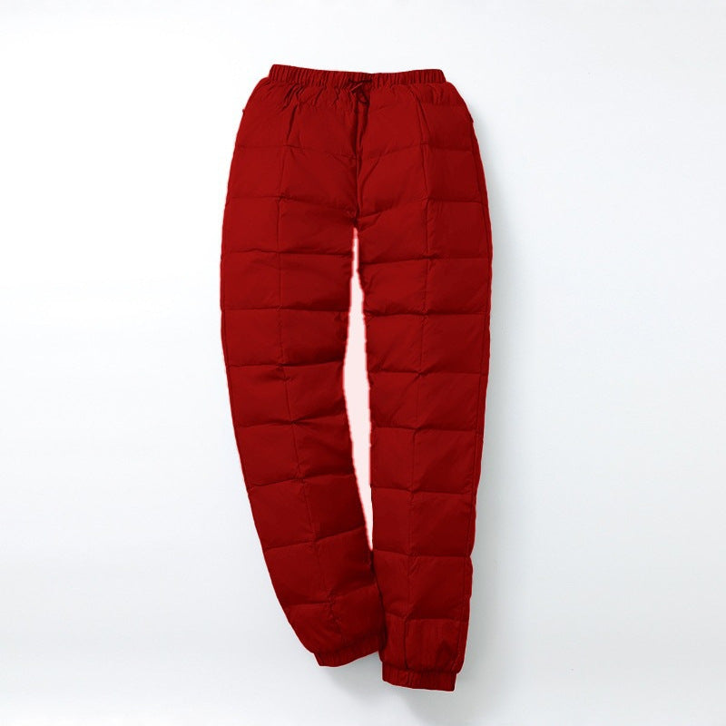 Herren Gepolsterte Thermohose mit Karosteppung und elastischem Saum Nord Taschen