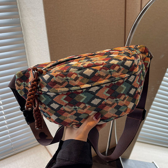 Damen modische Rucksacktasche mit geometrischem Design Nord Taschen