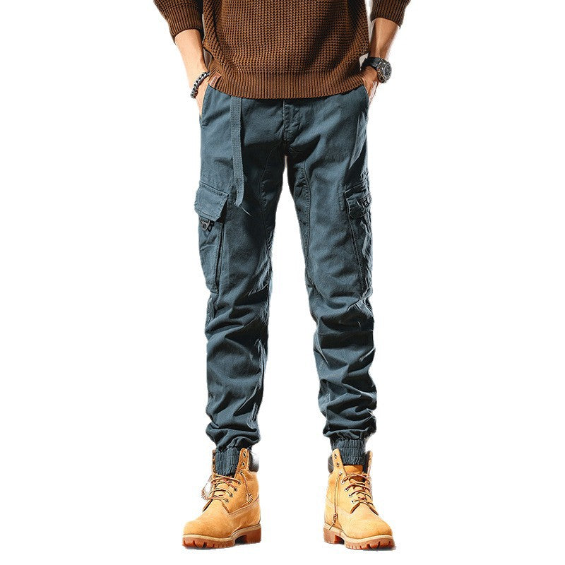 Herren Cargo-Joggerhose mit Multifachtaschen und elastischem Saum Nord Taschen