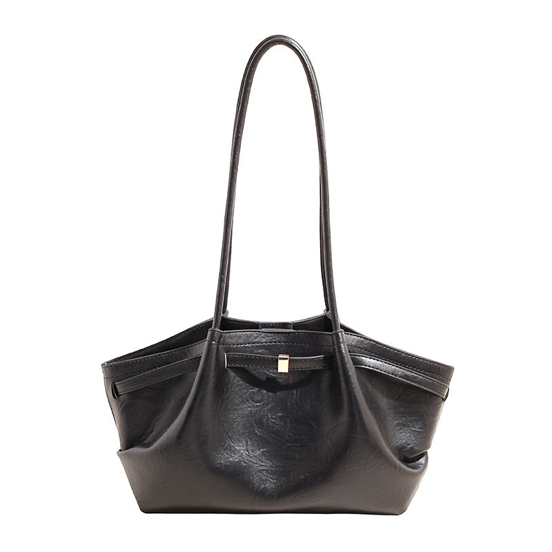 Damen Shopper Tasche aus hochwertigem Kunstleder mit innovativer Fächerstruktur Nord Taschen