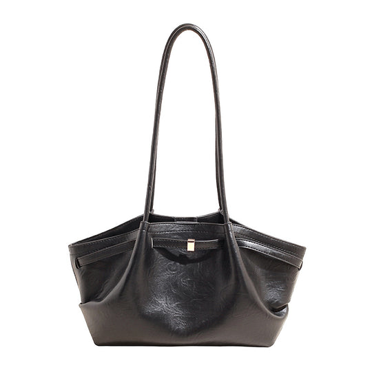 Damen Shopper Tasche aus hochwertigem Kunstleder mit innovativer Fächerstruktur Nord Taschen