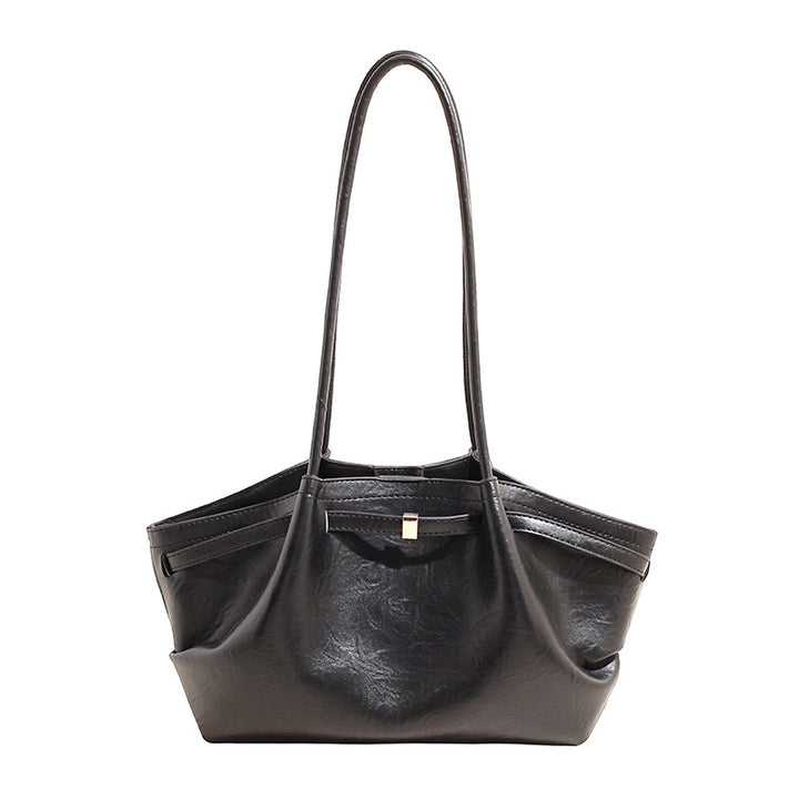 Damen Shopper Tasche aus hochwertigem Kunstleder mit innovativer Fächerstruktur Nord Taschen