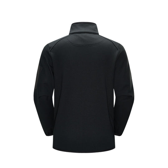 Herren Leichte Softshell-Fleecejacke mit Stehkragen, durchgehendem Reißverschluss und Ärmeltasche Nord Taschen