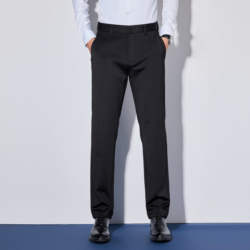 Herren Elegante Business-Hose mit geradem Schnitt und elastischem Bund Nord Taschen