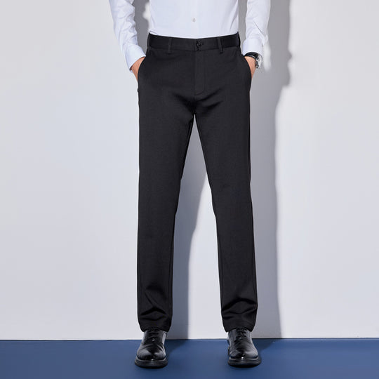 Herren Elegante Business-Hose mit geradem Schnitt und elastischem Bund Nord Taschen