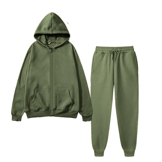 Damen Sportlicher Hoodie mit matching Jogginghose Nord Taschen