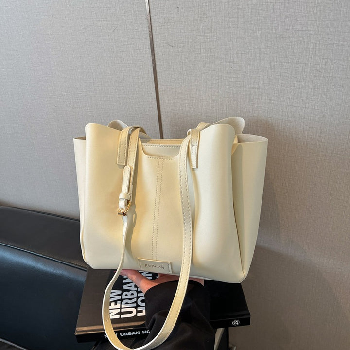 Damen stilvolle Hochformat-Handtasche mit verstellbarem Schulterriemen Nord Taschen