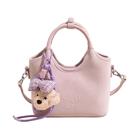 Damenhandtasche mit abnehmbarem Tieranhänger Nord Taschen