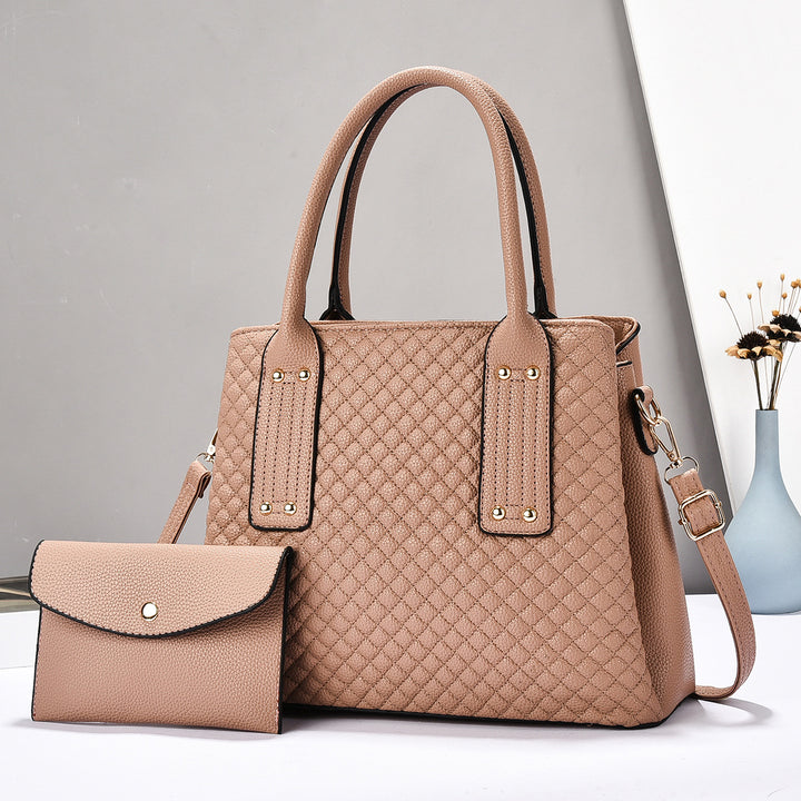 Damen elegante Handtasche mit praktischer abnehmbarer Clutch Nord Taschen