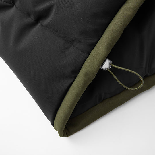 Damen Wattierte Parkajacke Nord Taschen