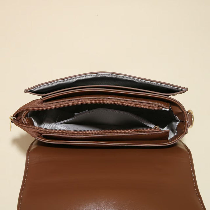 Damen Fashion Handtasche mit dekorativem Schal Nord Taschen
