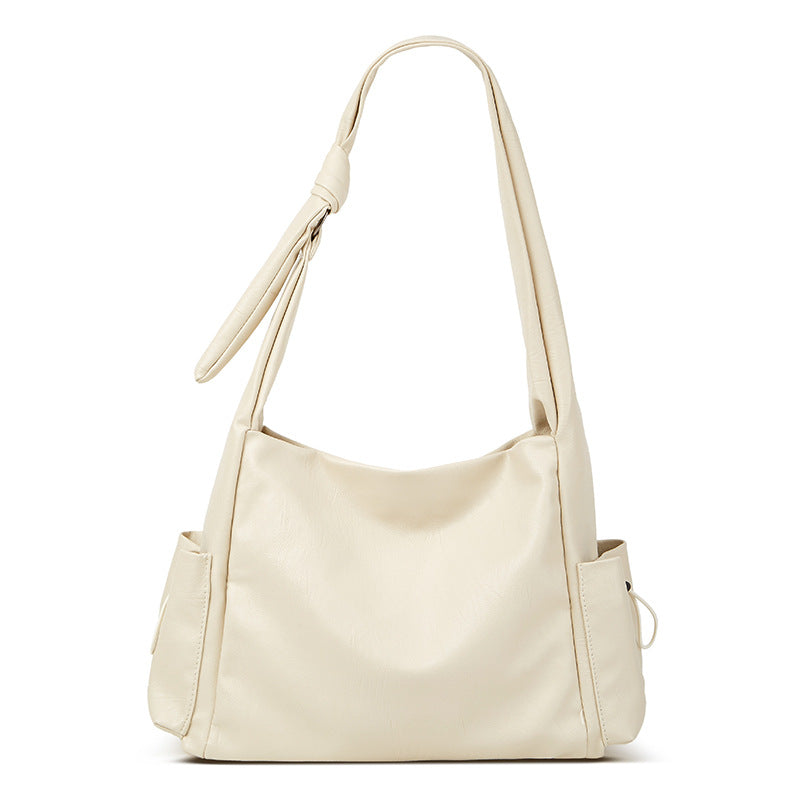 Damen Hobo-Tasche aus hochwertigem Kunstleder mit praktischem Fächerdesign Nord Taschen