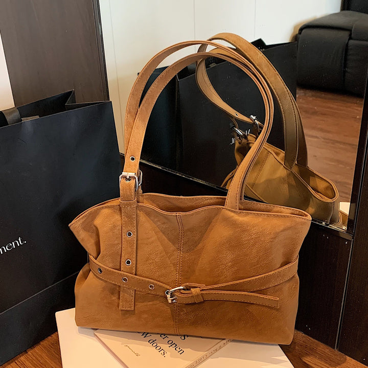 Damen elegante Shopper Tasche mit abnehmbaren Riemen Nord Taschen