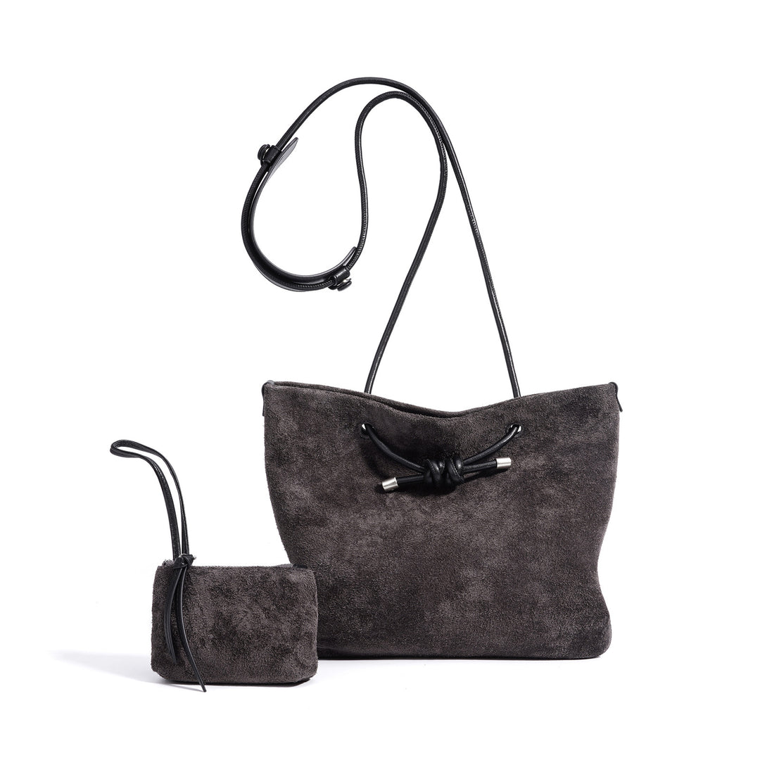 Damen elegante Tragetasche mit abnehmbarem Beutel Nord Taschen