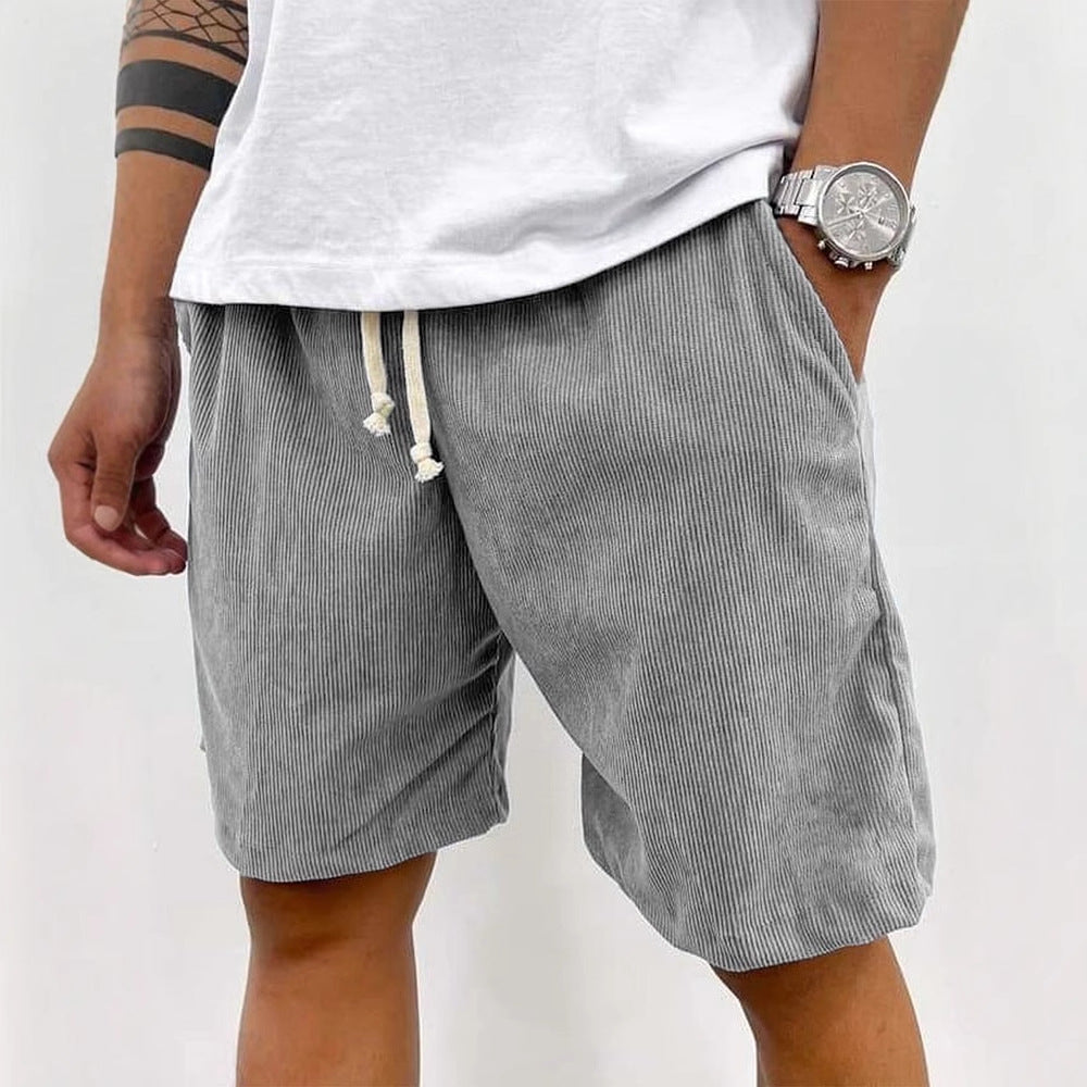 Nord Taschen | Herren Casual Kordelzug Cord Shorts
