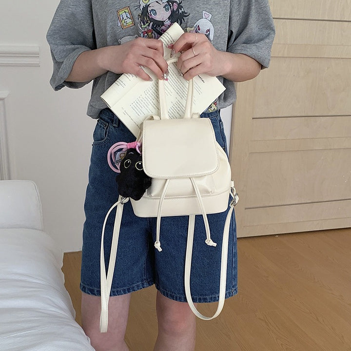 Damen Mini-Rucksack mit verspieltem Anhänger Nord Taschen