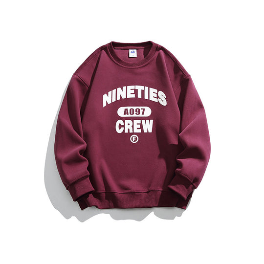 Unisex Oversize-Sweatshirt mit Rundhalsausschnitt und markantem College-Print Nord Taschen