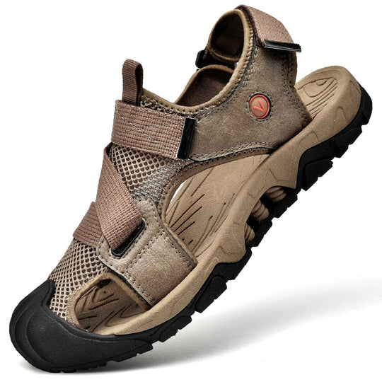 Herren Sportliche Outdoor-Sandalen mit rutschfester Sohle und individuell verstellbaren Riemen Nord Taschen