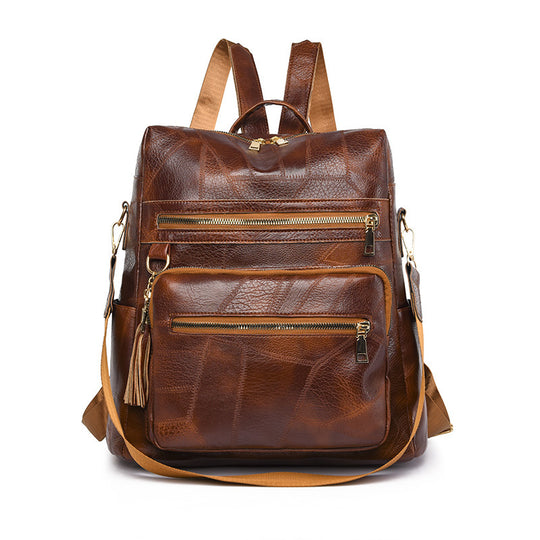 Damen Multifunktionaler Rucksack mit elegantem Kunstleder-Design Nord Taschen