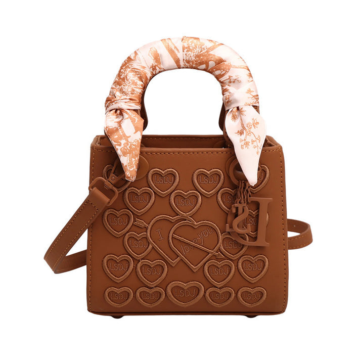 Damen Designer-Handtasche mit modischem Schalgriff Nord Taschen