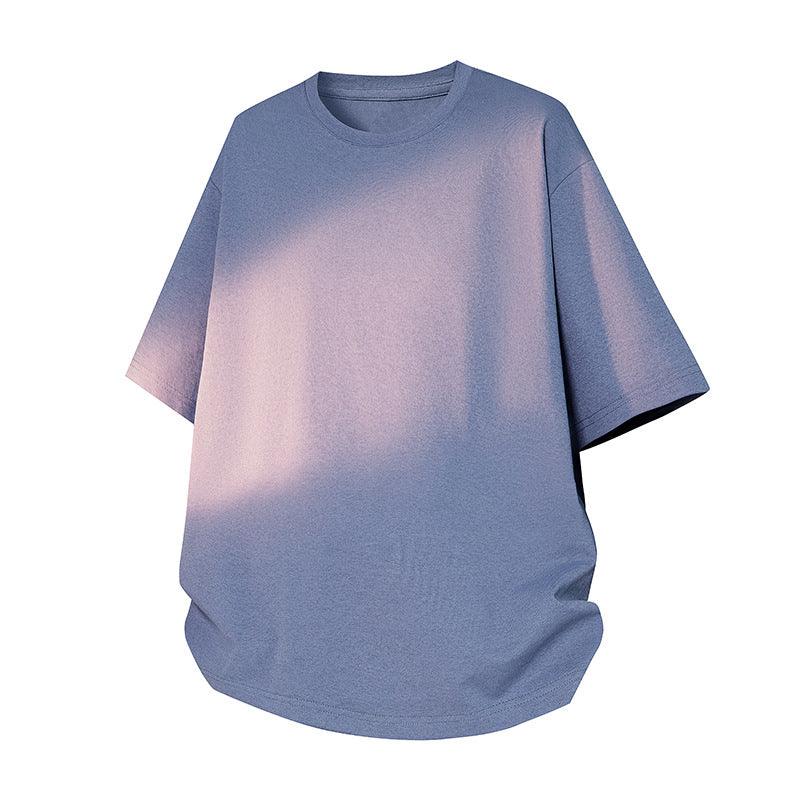 Herren Oversize-T‑Shirt aus schwerem Baumwolljersey mit weitem Schnitt und verstärktem Rundhals Nord Taschen