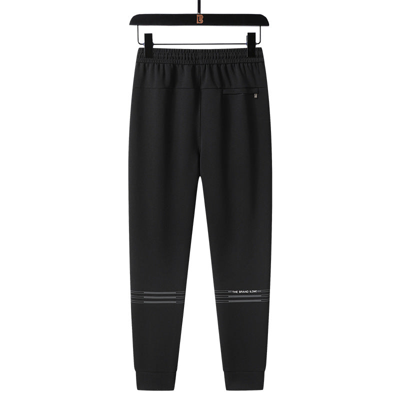 Herren Sportliche konisch zulaufende Jogginghose mit Elastbund, Kordelzug & Reißverschlusstaschen Nord Taschen