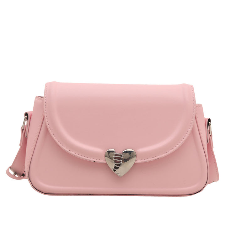 Damen Crossbody Tasche mit Herzen-Verschluss Nord Taschen