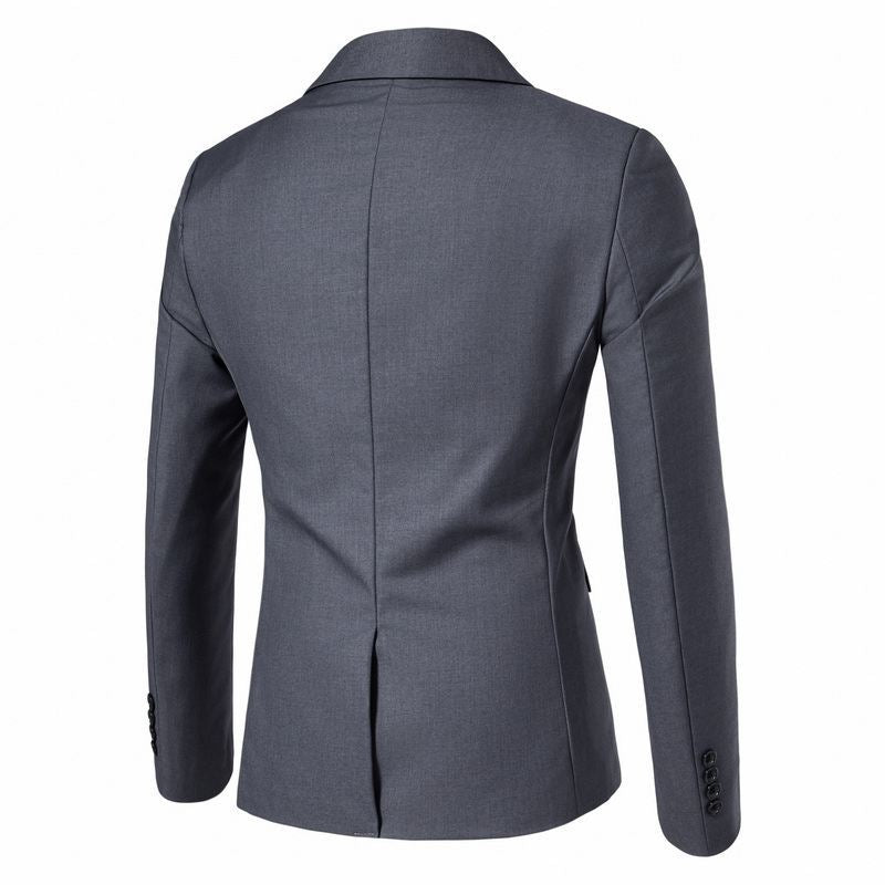 Herren Tailliertes Sakko mit passender Weste und schlanker Business‑Silhouette Nord Taschen