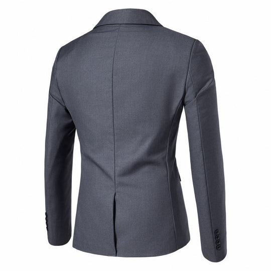 Herren Tailliertes Sakko mit passender Weste und schlanker Business‑Silhouette Nord Taschen