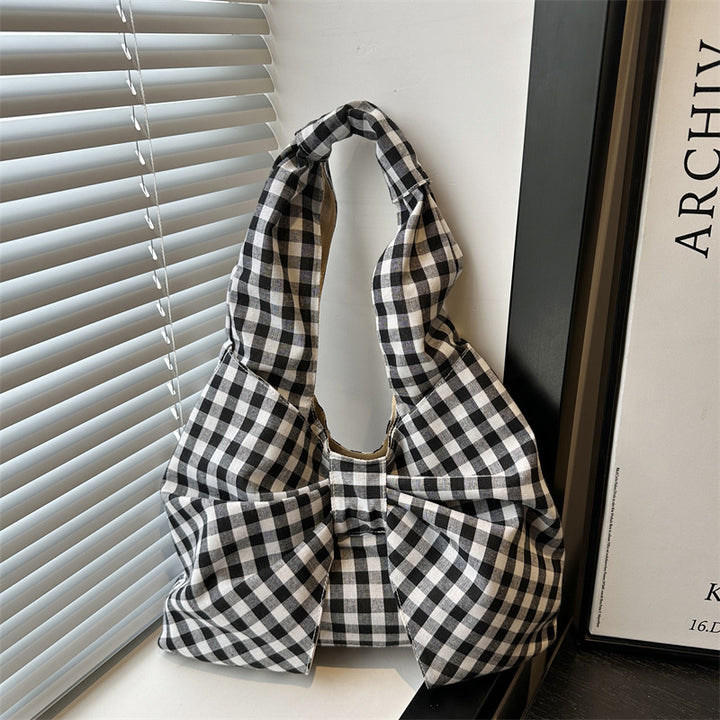 Damen Umhängetasche mit dekorativem Schleifen-Design Nord Taschen