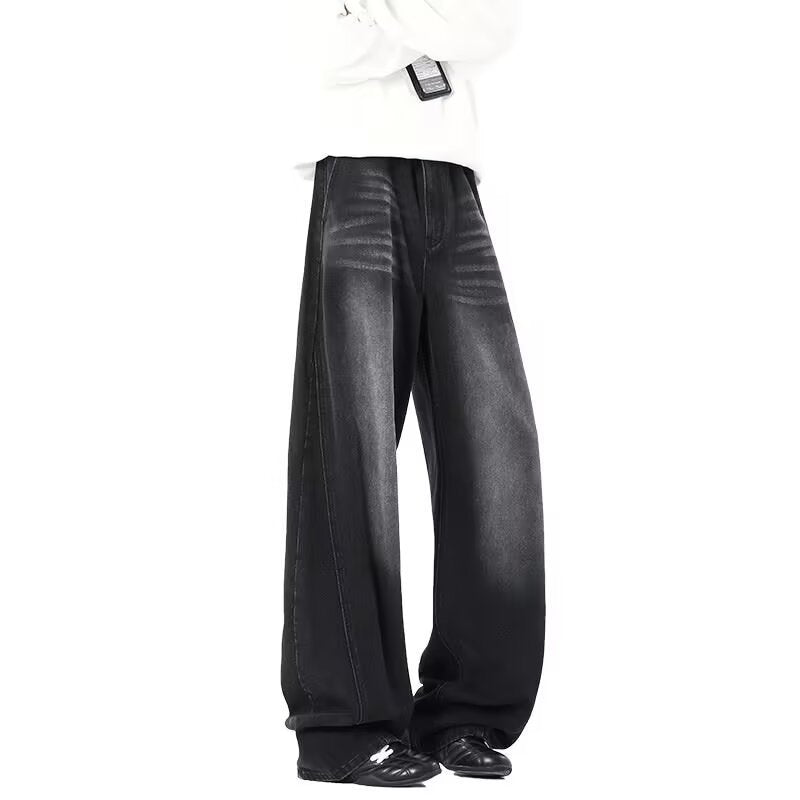 Damen Weitgeschnittene Jeans Nord Taschen 1787982064