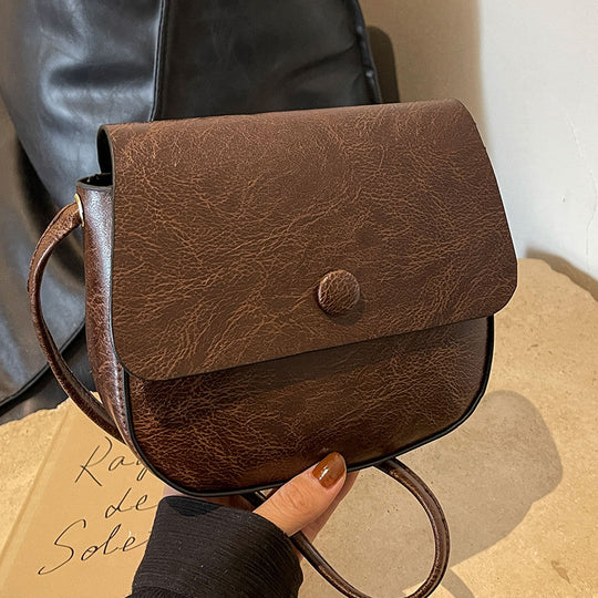 Damen Schultertasche mit eleganter Klappöffnung und hochwertigem Kunstleder Nord Taschen