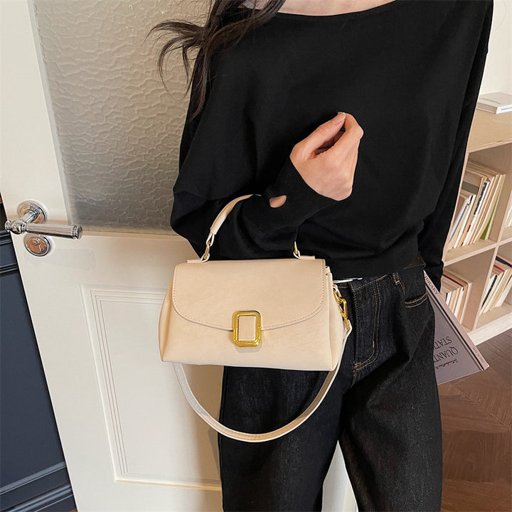 Damen Schultertasche mit elegantem Verschluss und verstellbarem Riemen Nord Taschen