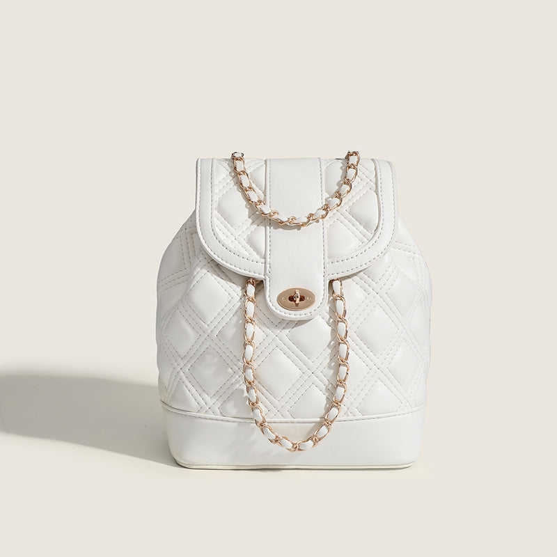 Damen Rucksack mit elegantem Kettenverschluss Nord Taschen