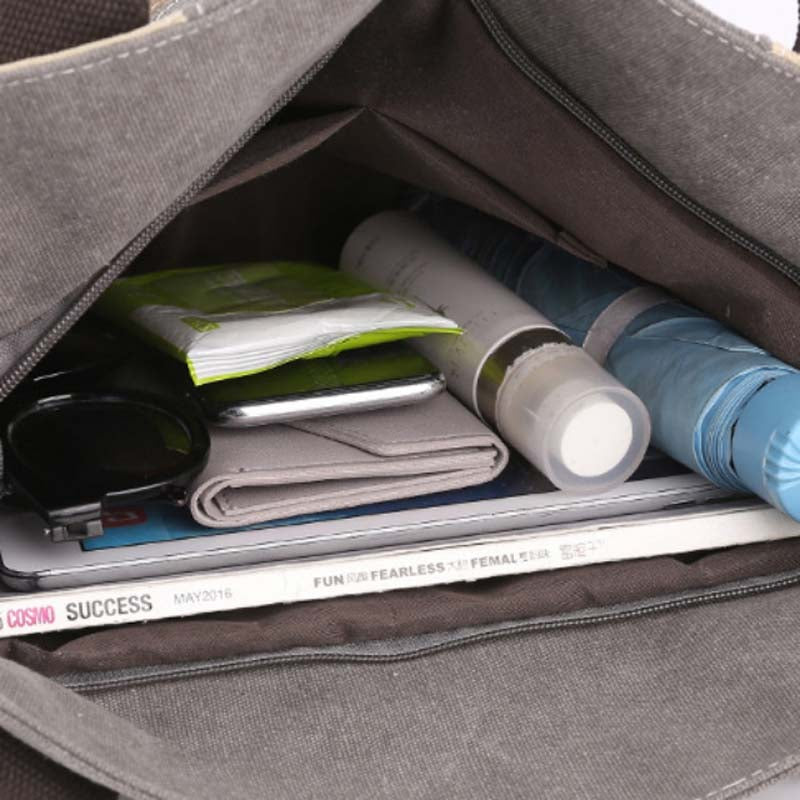 Nord Taschen | Kontrastierende Canvas-Tasche