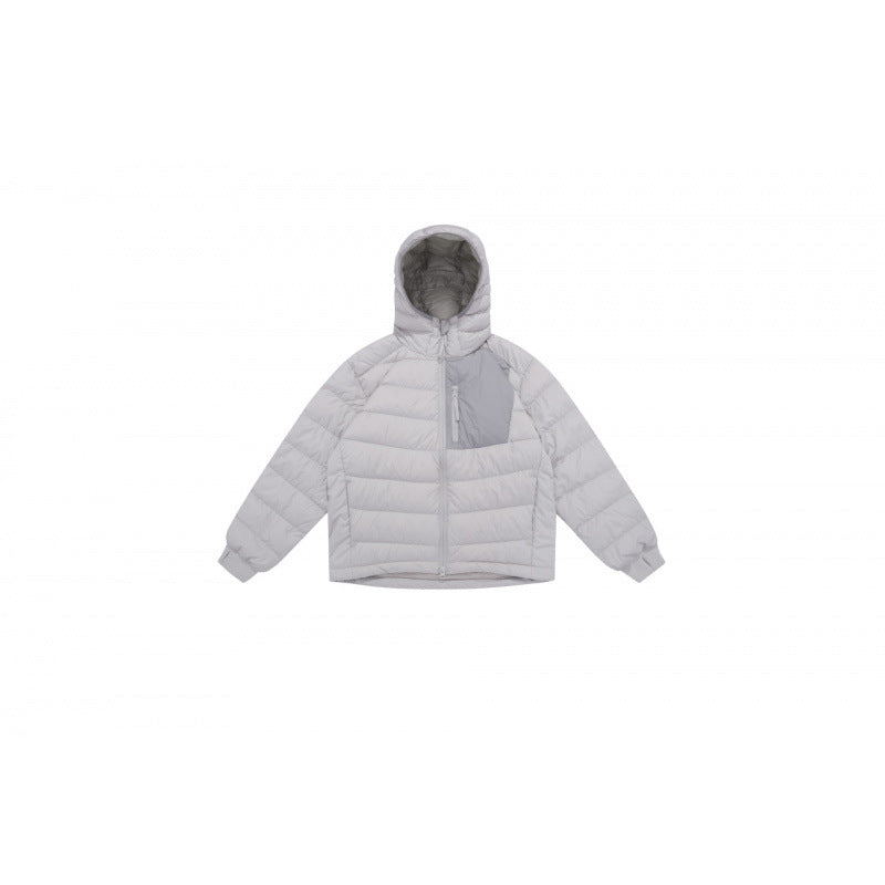 Unisex Wattierte Kapuzenjacke im Boxy‑Cut mit verstärkter Brusttasche und Thermo‑Füllung Nord Taschen