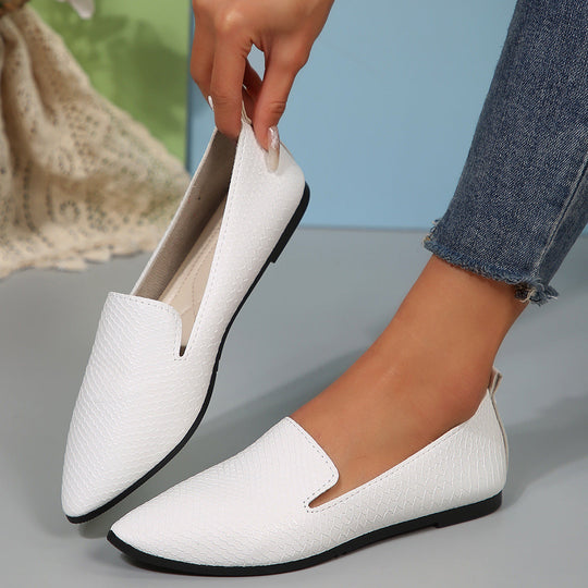 Damen elegante und bequeme Ballerinas mit spitzem Design Nord Taschen