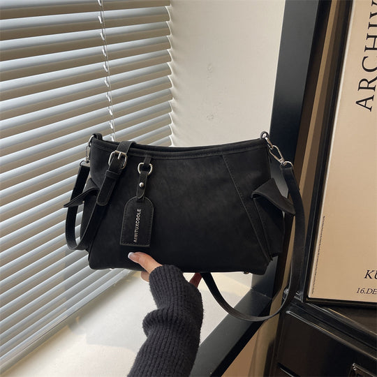 Damen Umhängetasche mit praktischem Reißverschluss und abnehmbarem Schulterriemen Nord Taschen