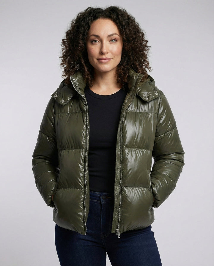 Nord Taschen | Damen Puffy Jacke mit Kapuze