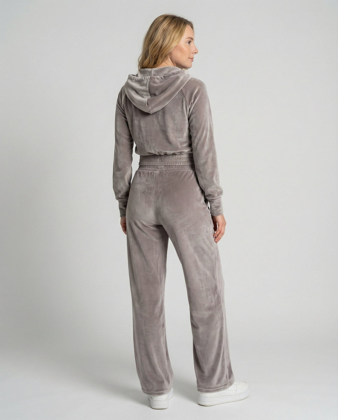 Minimalistischer Damen Fleece Zweiteiler
