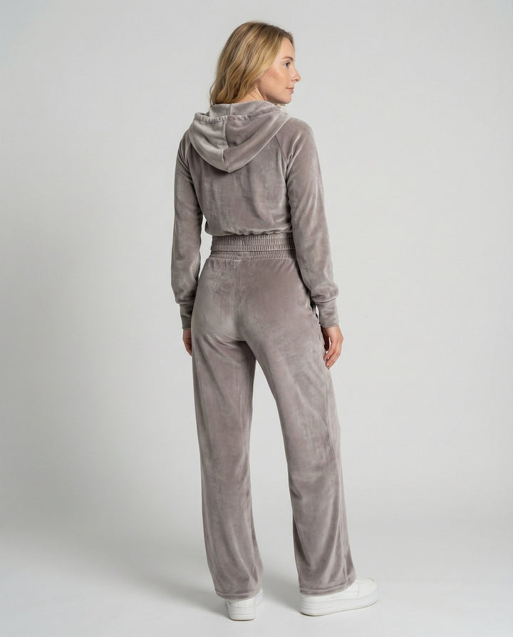 Minimalistischer Damen Fleece Zweiteiler