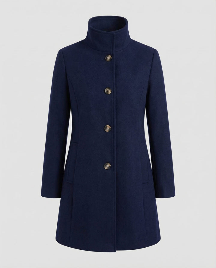 Eleganter Damen Wollmantel