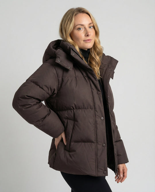 Oversized Damen Pufferjacke