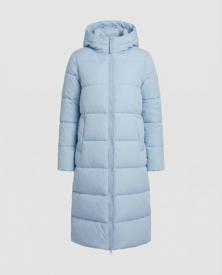 Taillierter Damen Steppmantel Winter