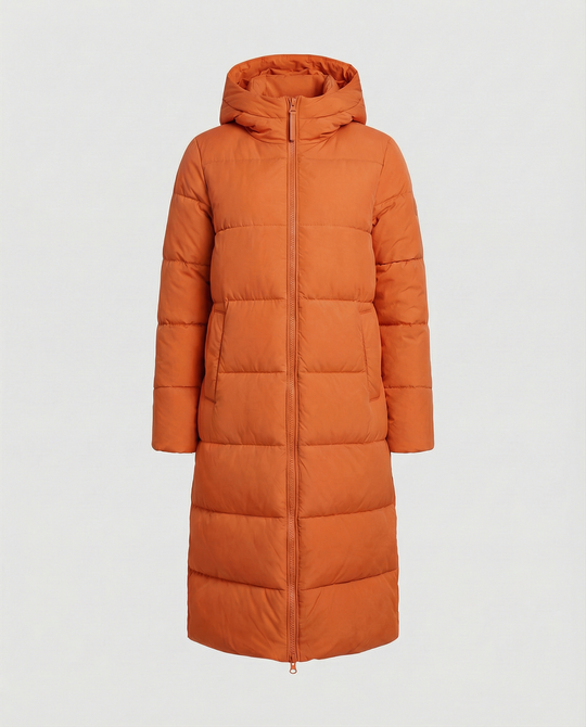 Taillierter Damen Steppmantel Winter