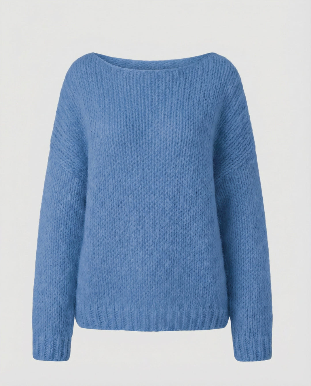 Oversized Pullover U Boot Ausschnitt