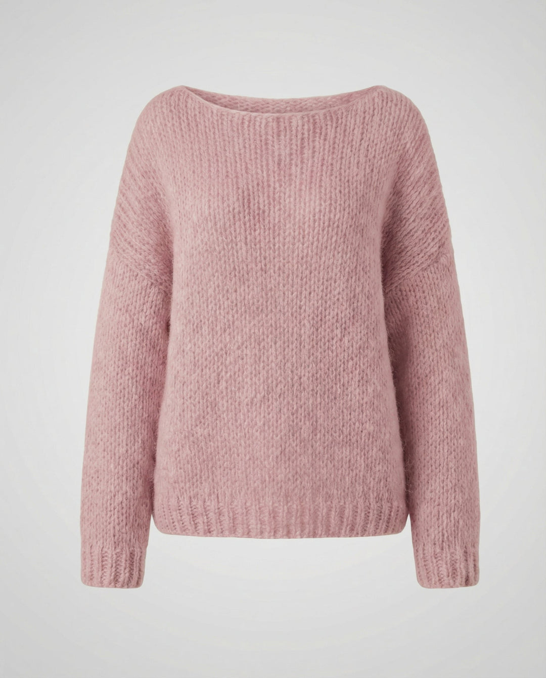 Oversized Pullover U Boot Ausschnitt
