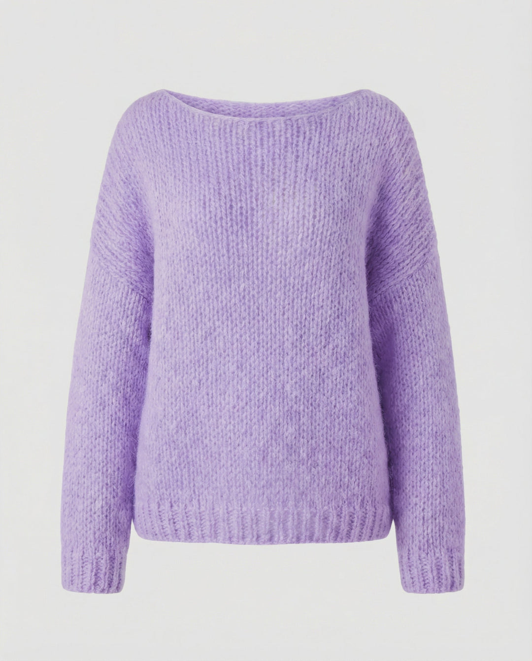 Oversized Pullover U Boot Ausschnitt