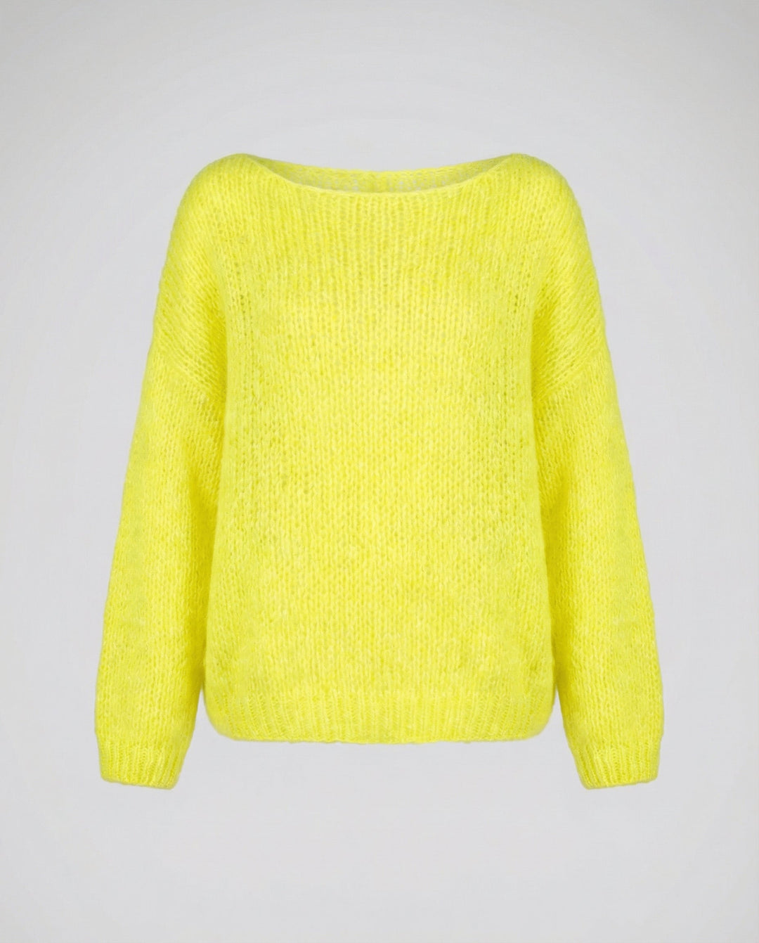 Oversized Pullover U Boot Ausschnitt