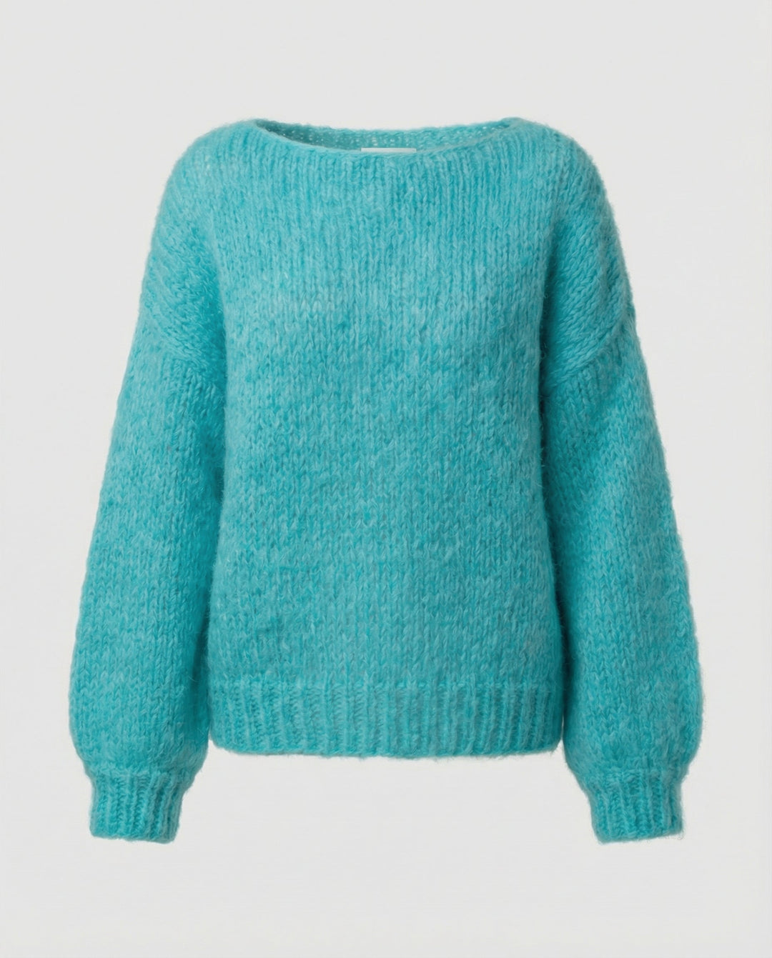 Oversized Pullover U Boot Ausschnitt